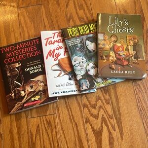 4 Middle School Scholastic Book Fair Books